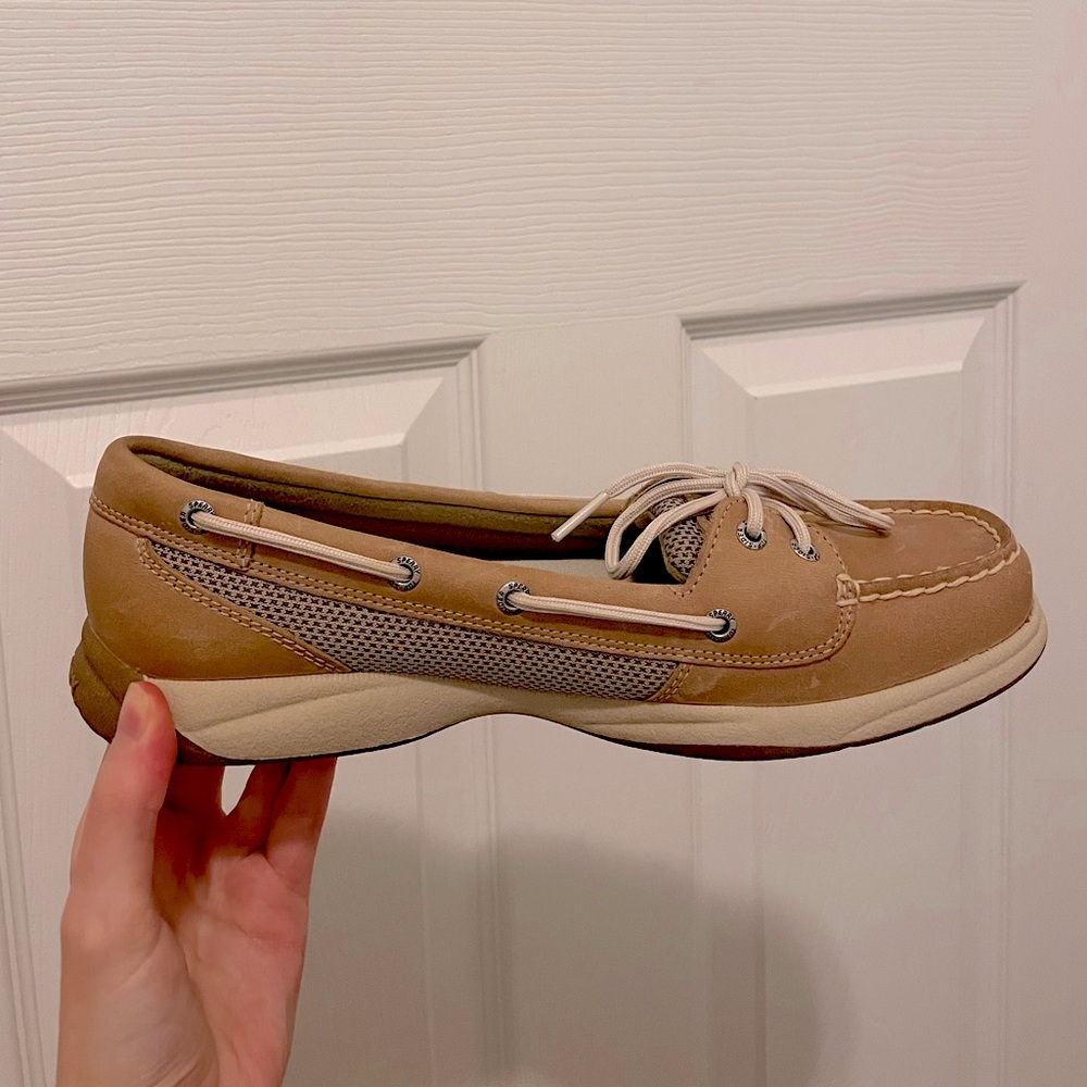 Sperry NWOT - Women’s Tan Topsider Classic Shoe - Picture 3 of 6
